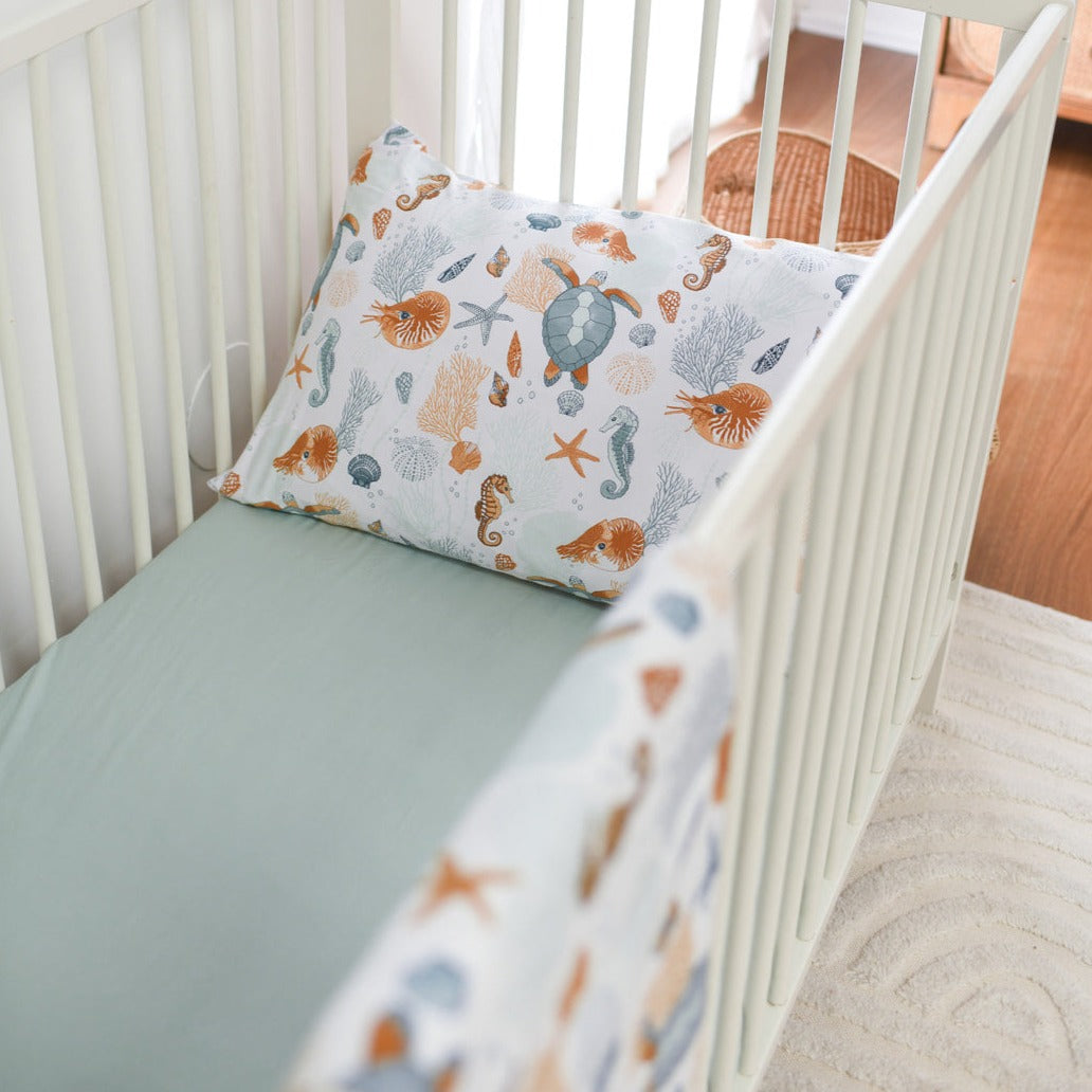 SURF bamboo JERSEY COT sheet Luna s Treasures