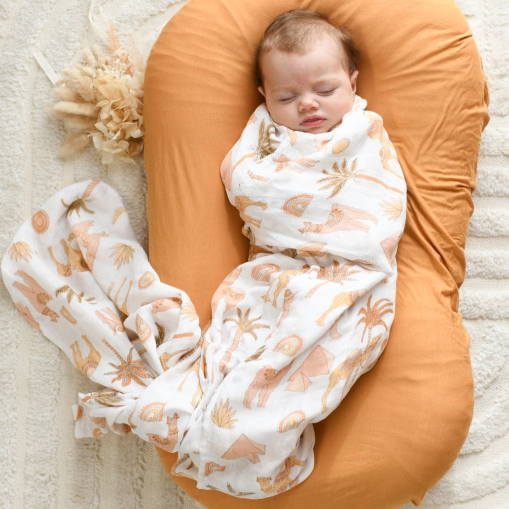 Peach swaddle sales